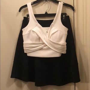 Homecoming/prom/formal/wedding guest 2 piece dress